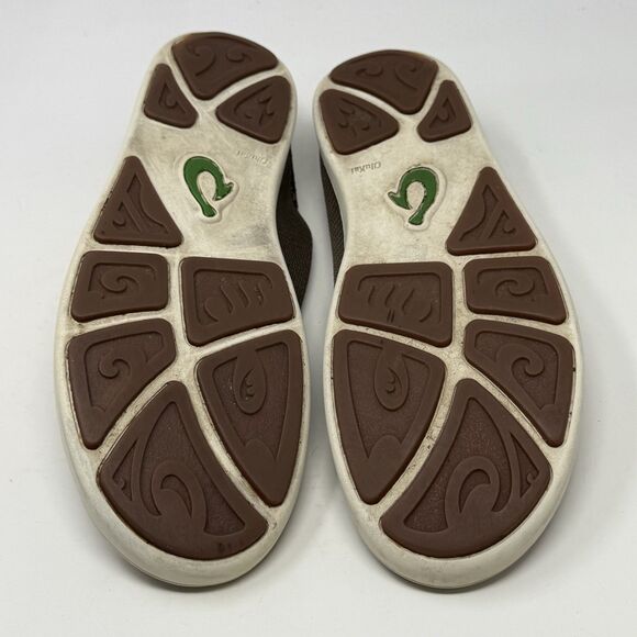Olukai Nohea Mesh Sneakers Mens 11 Brown Slip On Comfort Casual Preppy Shoes main image 16